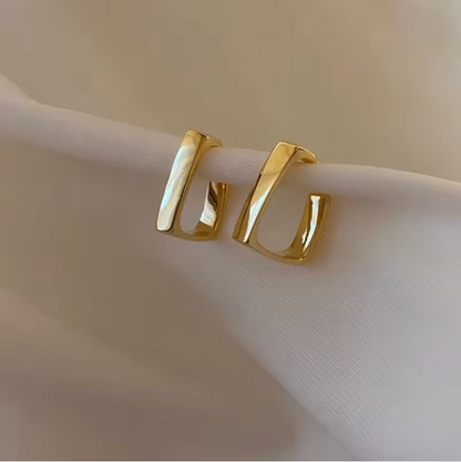 Blanca™ - Preciosos Pendientes de Oro 14k