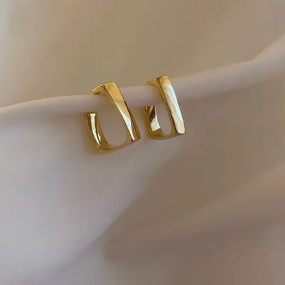 Blanca™ - Preciosos Pendientes de Oro 14k